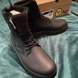 Doc Martens size 9  BLACK Work Boots